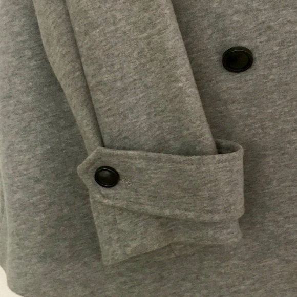 GAP Heather Grey Peacoat - Picture 4 of 6